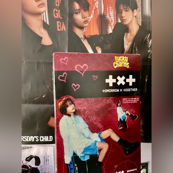 BEOMGYU Lucky Charms Cereal K-Pop Txt Tomorrow X Together Limited Edition - Picture 4 of 5